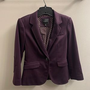 Limited purple blazer